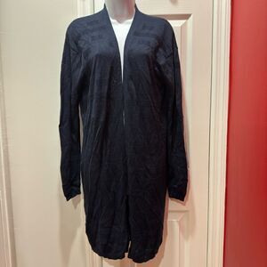 Pendleton long open‎ front cardigan sweater size M